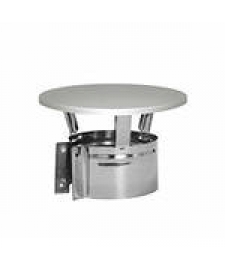 Вертикальное окончание, козырек - ∅ 80 SM2